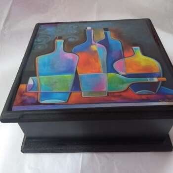 Caja Servilleta Resinada